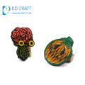 Decorative bulk custom metal kawaii pumpkins ghost festival brooch badge colorful hard soft enamel halloween lapel pin
